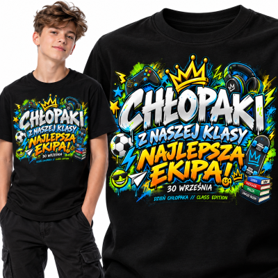 KOSZULKA DZIEŃ CHŁOPAKA chłopaki z naszej klasy